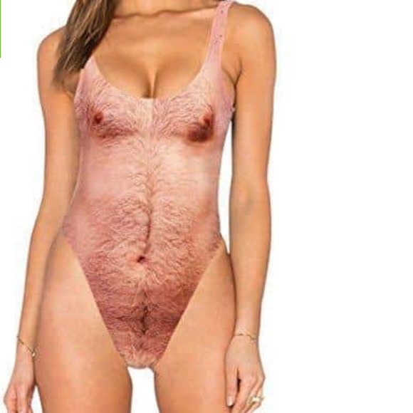 hairy one piece suit